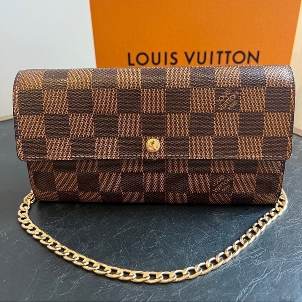 Authentic Louis Vuitton Sarah Damier Ebene wallet - Picture 11 of 11